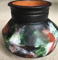Kraftig keramik vase - bæredygtig