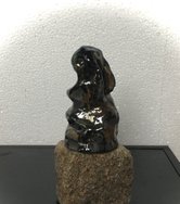 små figurer i raku/keramik 